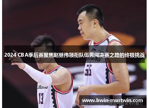 2024 CBA季后赛聚焦赵继伟领衔队伍勇闯决赛之路的终极挑战