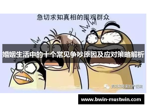 婚姻生活中的十个常见争吵原因及应对策略解析 婚姻生活中的十个常见争吵原因及应对策略解析
